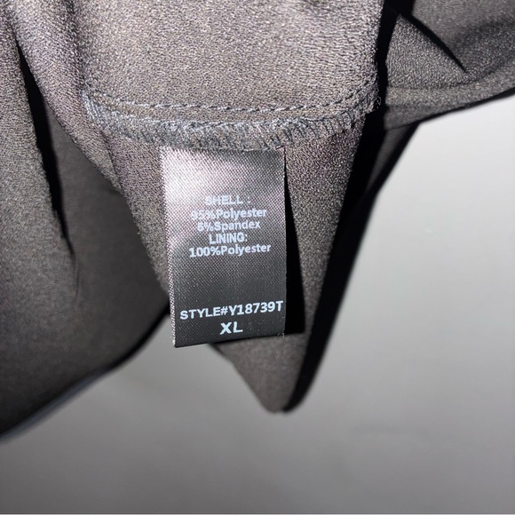 Tuckernuck Pomander Place Black Dress Bow Sleeveless V-Neck Babydoll Coquette XL - Picture 6 of 8